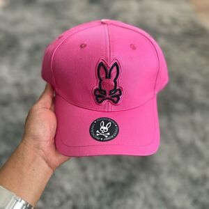 🐰 Psycho Bunny Pink Baseball Cap UNISEX